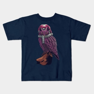 owl santa Kids T-Shirt